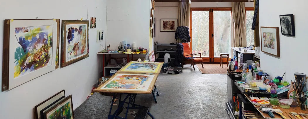 Pre Exhibition Interview with Bob Davison Studio Visit