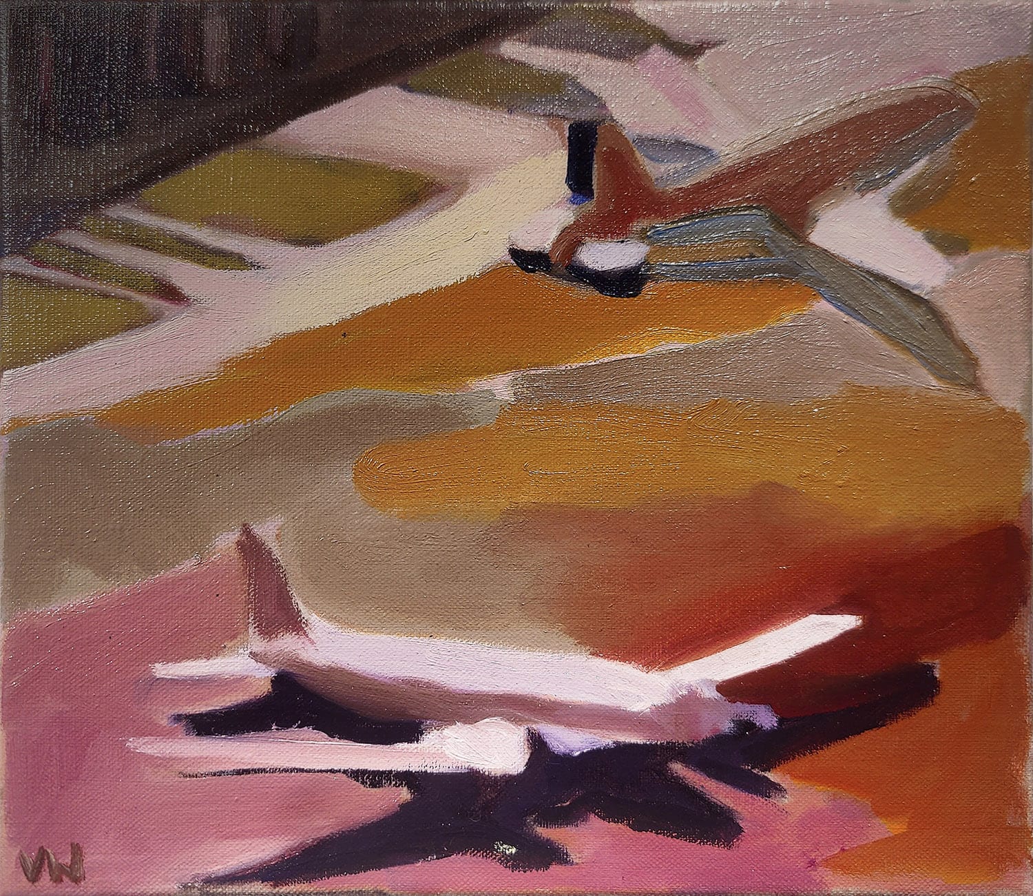 Paper Plane (Orange)