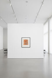 Untitled (orange-dark blue)