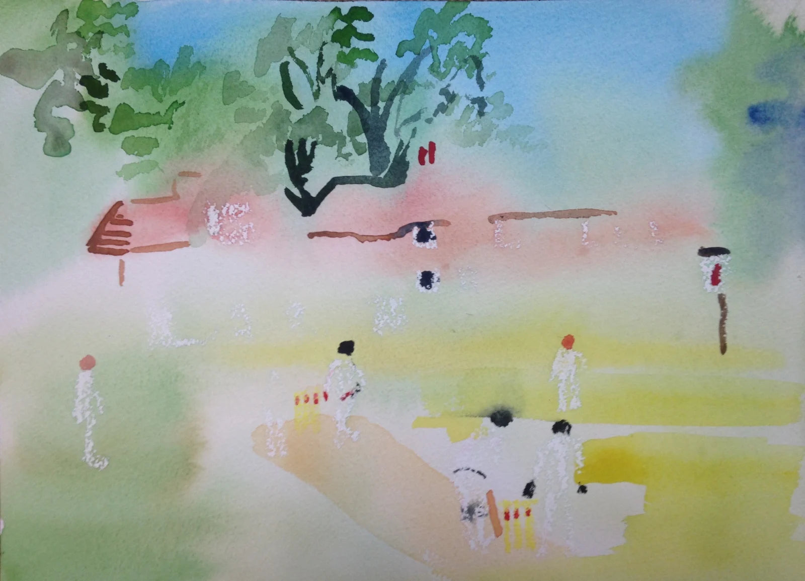 'A Village Cricket Match'