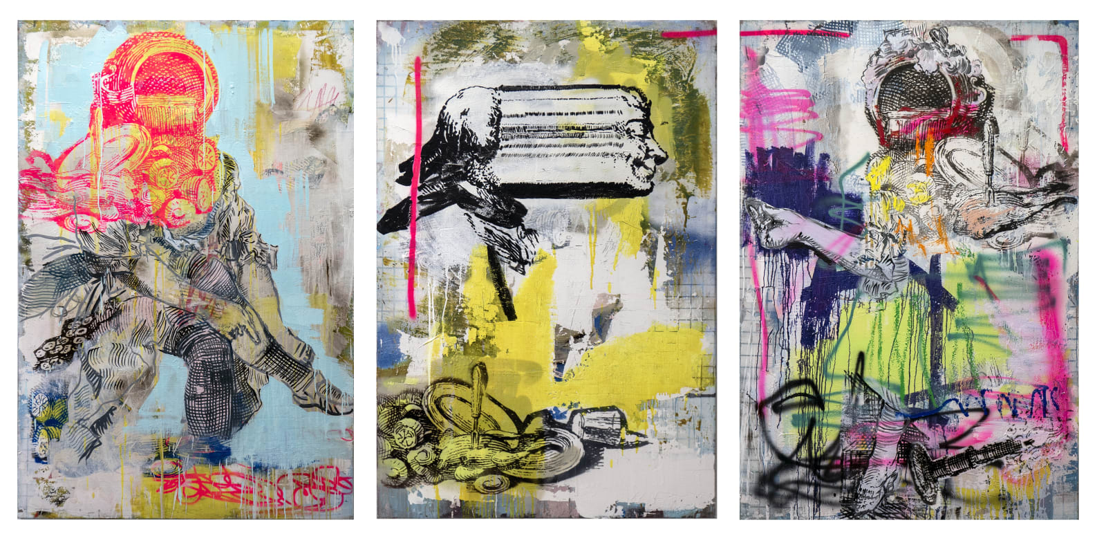 'Brothel Triptych', 2020