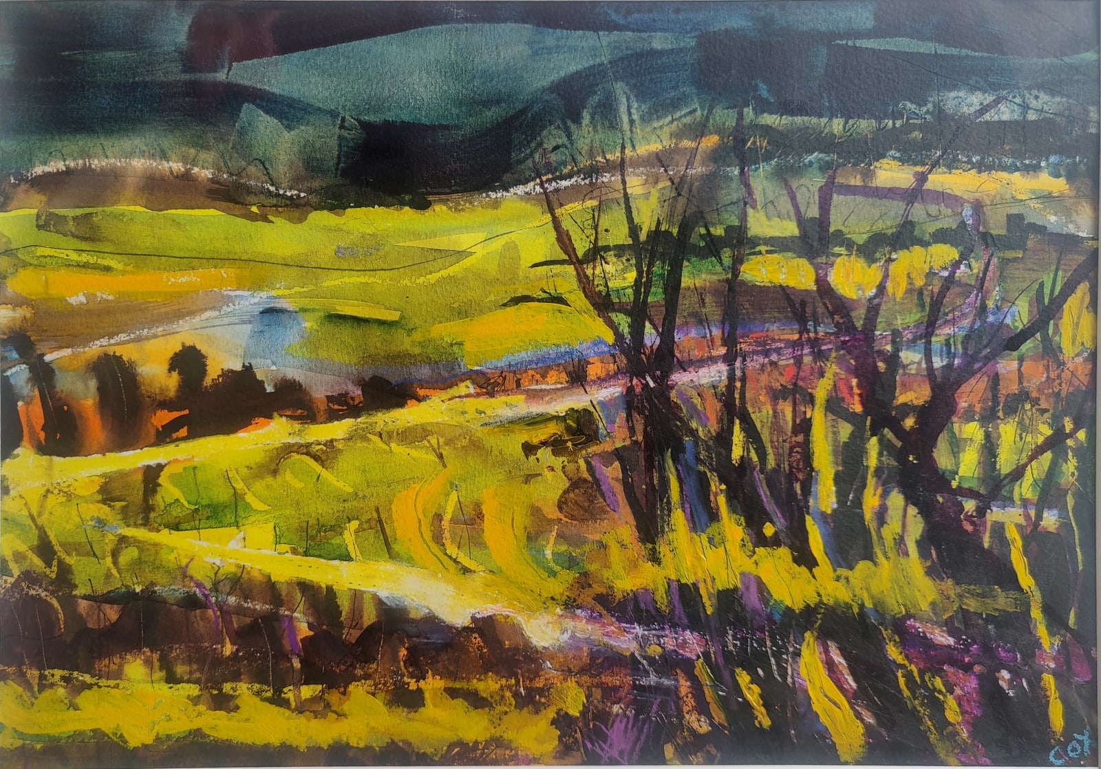 Looking Over From Swifts Hill Fields