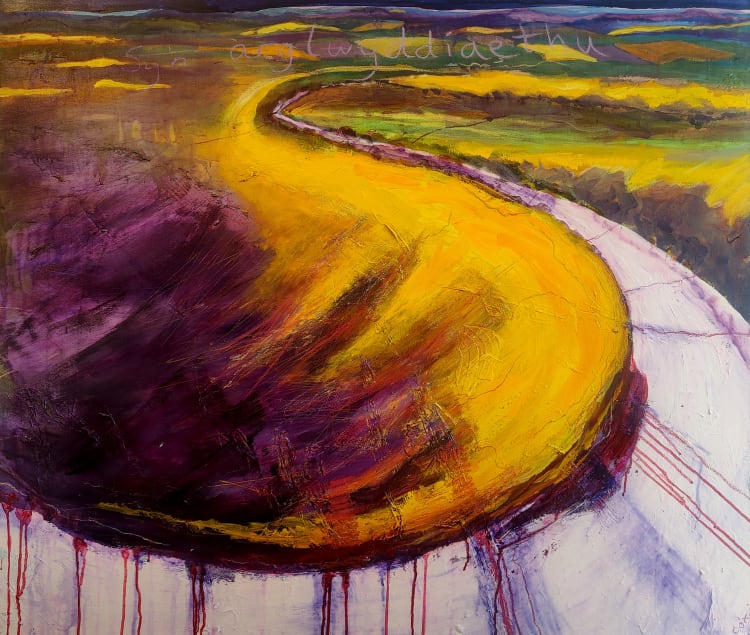 Man Hath Dominion Tryptic, The River Wye