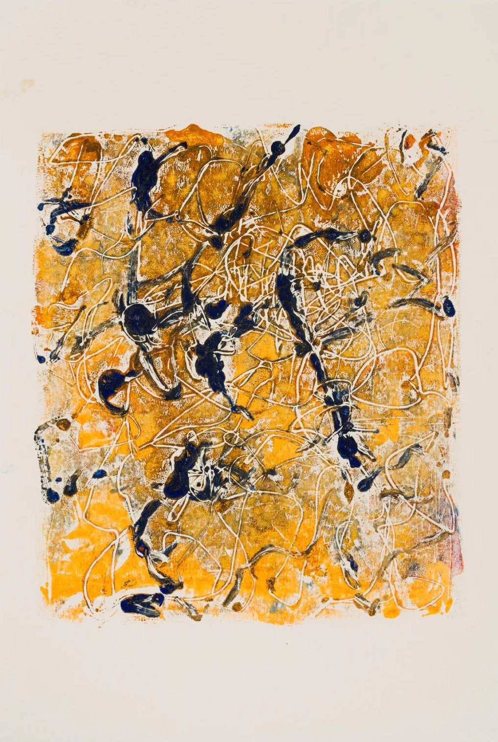 Untitled (yellow-ochre)